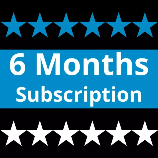 6 Months Subscription